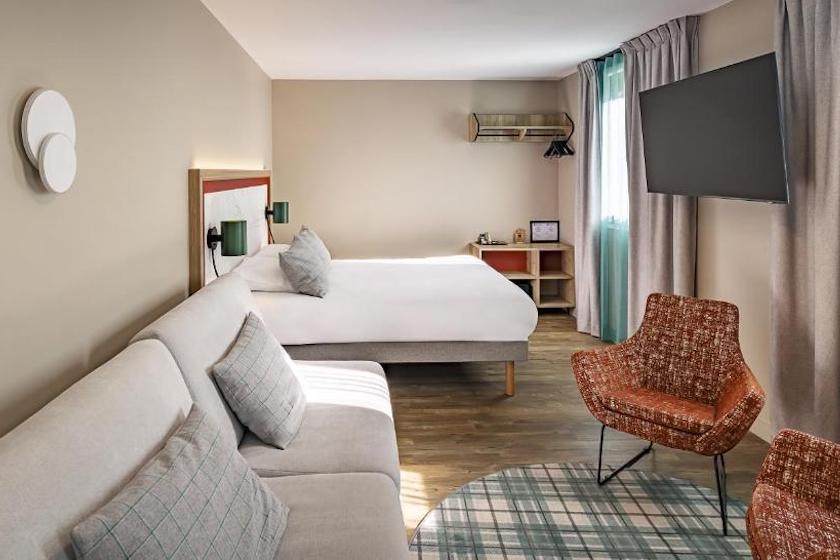 Une des chambres familiales de l’hôtel Best Western de Saint-Jean-de-Maurienne